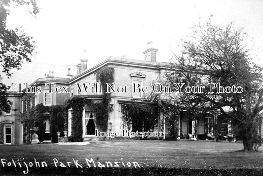 BK 1740 - Foliejohn Park Mansion, Berkshire