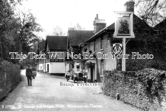 BK 1777 - St George & Dragon Hotel, Wargravae On Thames, Berkshire