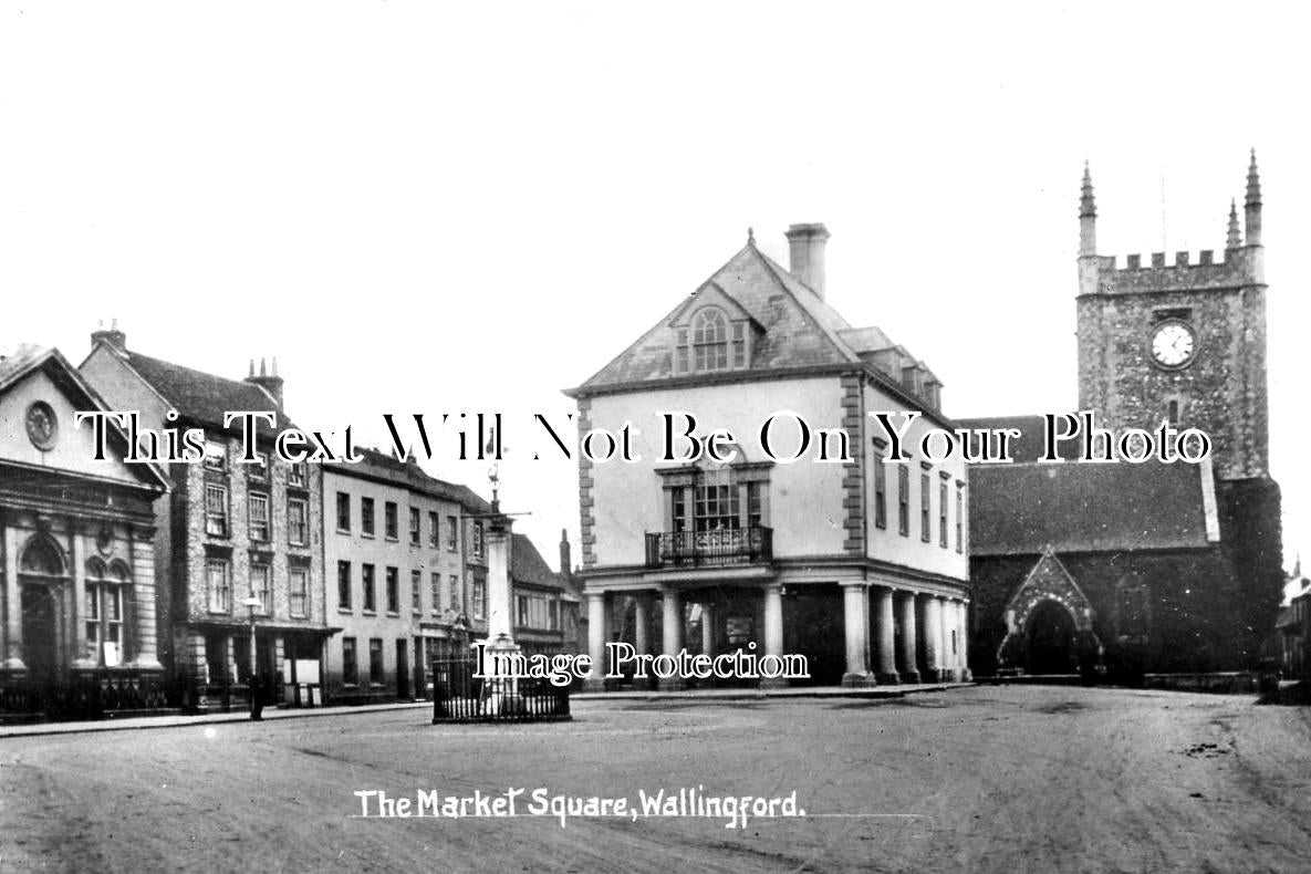 BK 1784 - The Market Square, Wallingford, Berkshire c1908