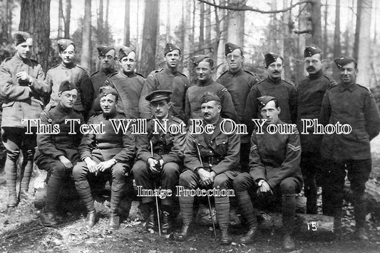 BK 1802 - Royal Flying Corps RFC, Ascot Technical Stores Staff, Berkshire 1917