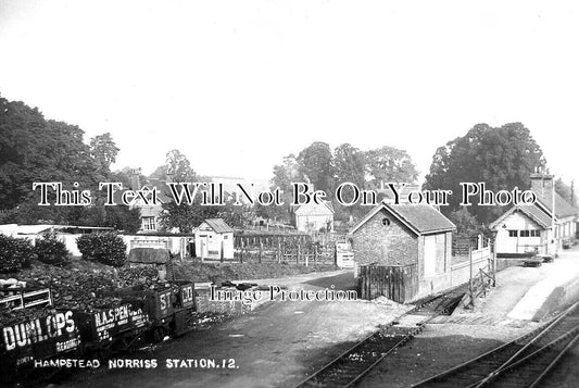 BK 1828 - Hampstead Norriss Railway Station, Berkshire