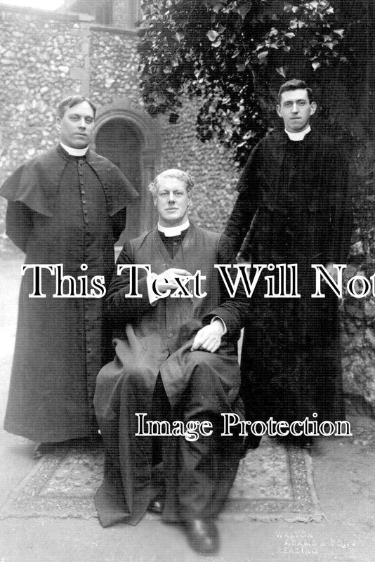 BK 1835 - Three Priests, Reading, Berkshire