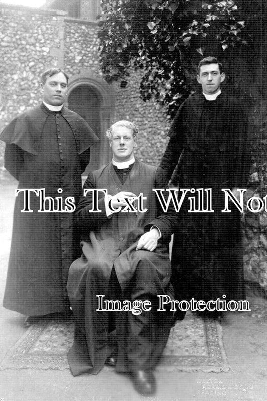 BK 1835 - Three Priests, Reading, Berkshire