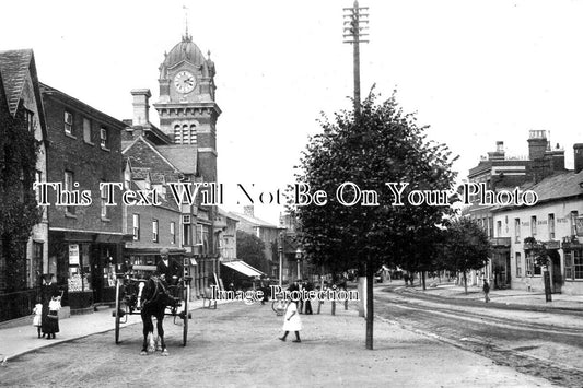 BK 1849 - High Street, Hungerford, Berkshire c1910
