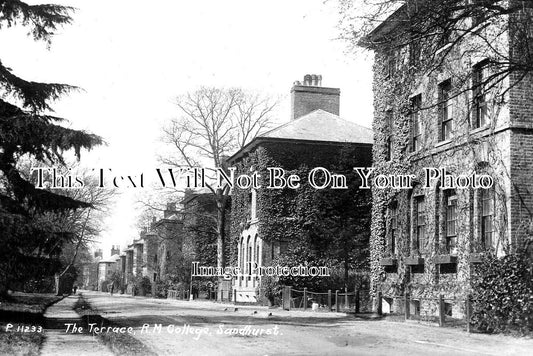 BK 1850 - The Terrace, Royal Military College, Sandhurst, Berkshire c1910
