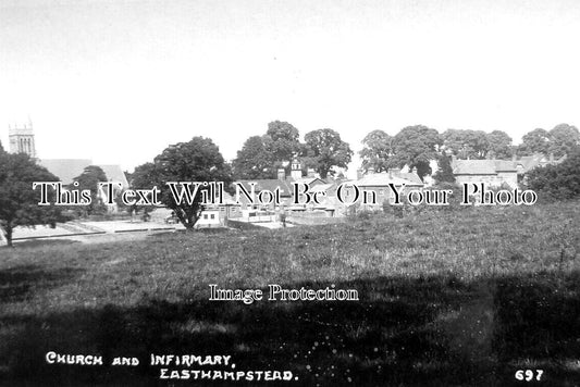 BK 1855 - Church & Infirmary, Easthampstead, Berkshire