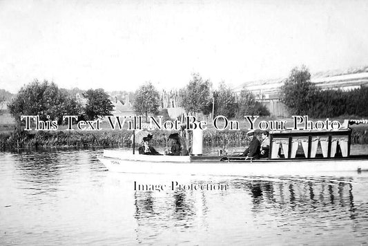 BK 1857 - River Thames Steam Launch Iona, Berkshire c1909