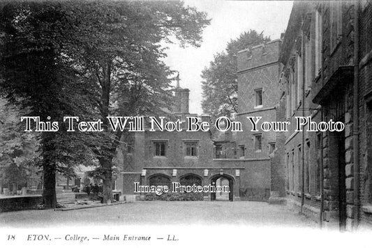 BK 1862 - Main Entrance To Eton College, Berkshire