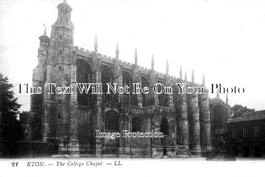 BK 1863 - The College Chapel, Eton, Berkshire