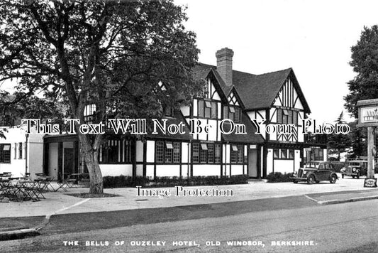 BK 1866 - The Bells Of Ouzeley Hotel, Old Windsor, Berkshire