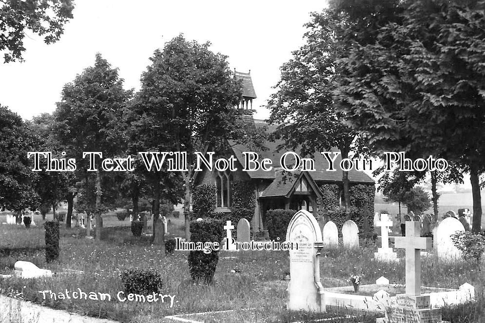 BK 1908 - Thatcham Cemetery, Berkshire