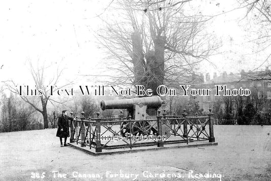 BK 1948 - The Cannon, Forbury Gardens, Reading, Berkshire