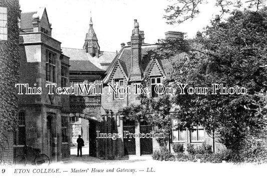 BK 1957 - Masters House & Gateway, Eton College, Berkshire