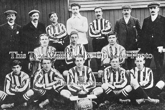 BK 1963 - Ascot Reserves Football Team, Berkshire 1906-07