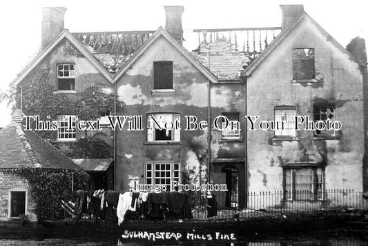 BK 1977 - Sulhamstead Mill Fire, Berkshire