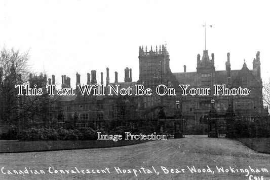 BK 1984 - Canadian Convalescent Hospital, Bear Wood, Wokingham, Berkshire