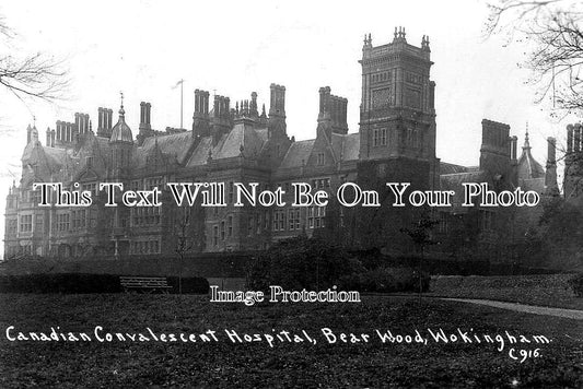 BK 2008 - Canadian Convalescent Hospital, Bear Wood, Wokingham, Berkshire WW1