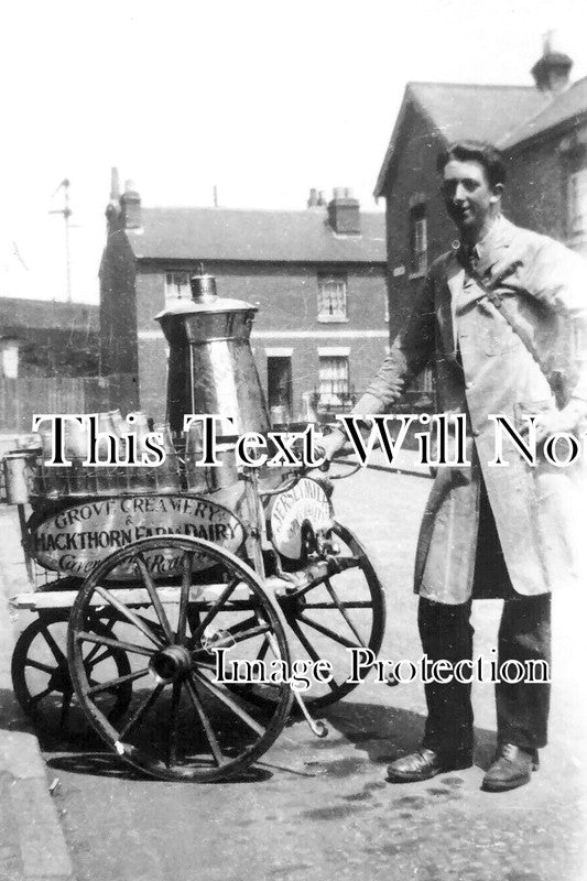 BK 2074 - Grove Creamery, Hackthorne Farm, Reading, Berkshire c1919