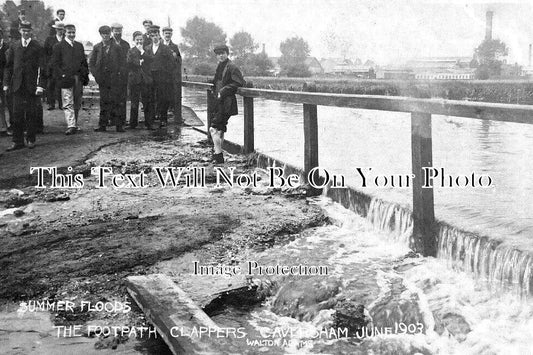 BK 2102 - Summer Floods, Caversham, Berkshire 1903