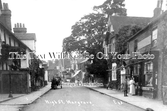 BK 2128 - High Street, Wargrave, Berkshire c1917
