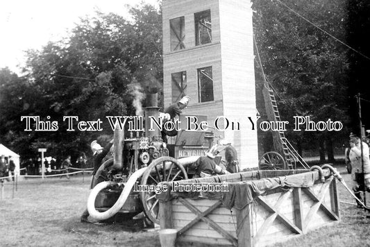BK 2153 - Fire Brigade Exercise At Eton, Berkshire