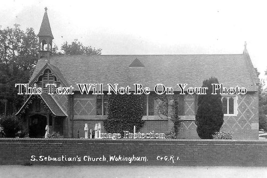 BK 2160 - St Sebastians Church, Wokingham, Berkshire