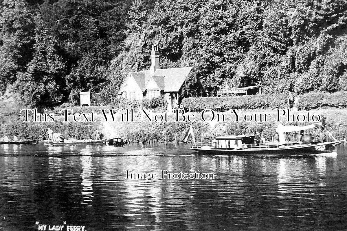 BK 2191 - My Lady Ferry, Cookham, Berkshire c1907