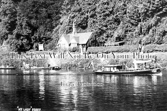 BK 2191 - My Lady Ferry, Cookham, Berkshire c1907