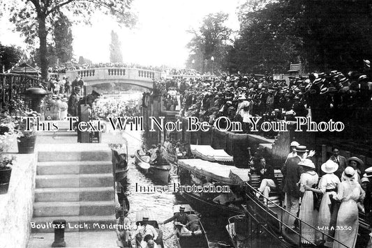 BK 2204 - Boulters Lock, Maidenhead, Berkshire c1916