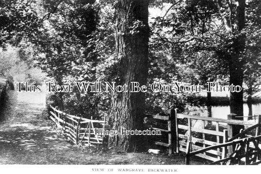 BK 2214 - View Of Wargrave Backwater, Berkshire