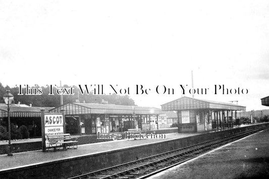 BK 2226 - Ascot Railway Station, Berkshire c1909