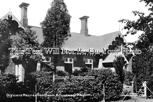 BK 2276 - Officers Recreation Room, Broadmoor Asylum, Berkshire c1913