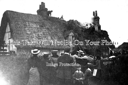 BK 2285 - Fire Disaster, Pangbourne, Berkshire