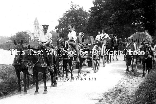 BK 2311 - Soldiers At Newbury, North End, Berkshire