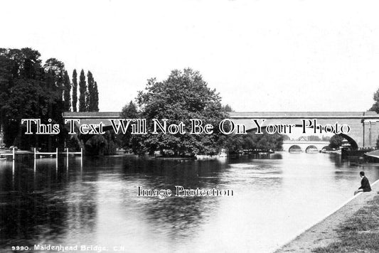 BK 2319 - Maidenhead Bridge, Berkshire c1905