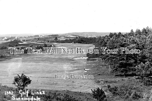 BK 2339 - Golf Links, Sunningdale, Berkshire c1916