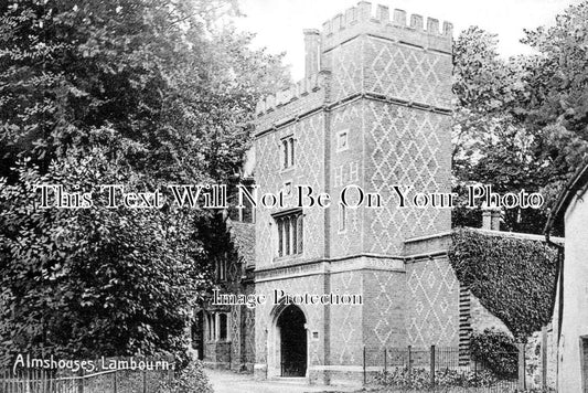 BK 2366 - Lambourn Almshouses, Berkshire c1908