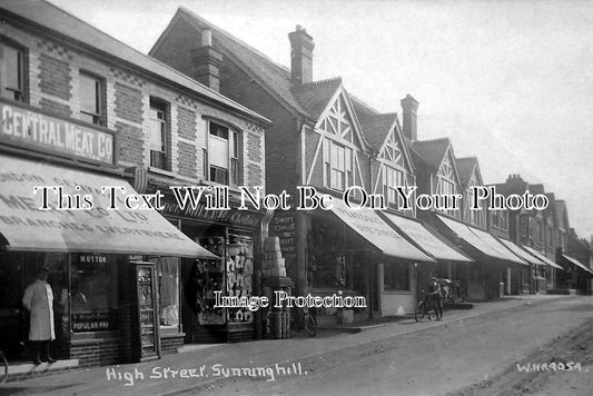 BK 240 - High Street, Sunninghill, Berkshire c1921
