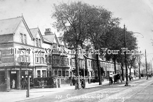 BK 2401 - Caversham Road, Reading, Berkshire c1908
