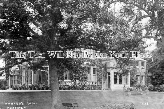 BK 2425 - Warrens Wood, Mortimer, Berkshire c1908