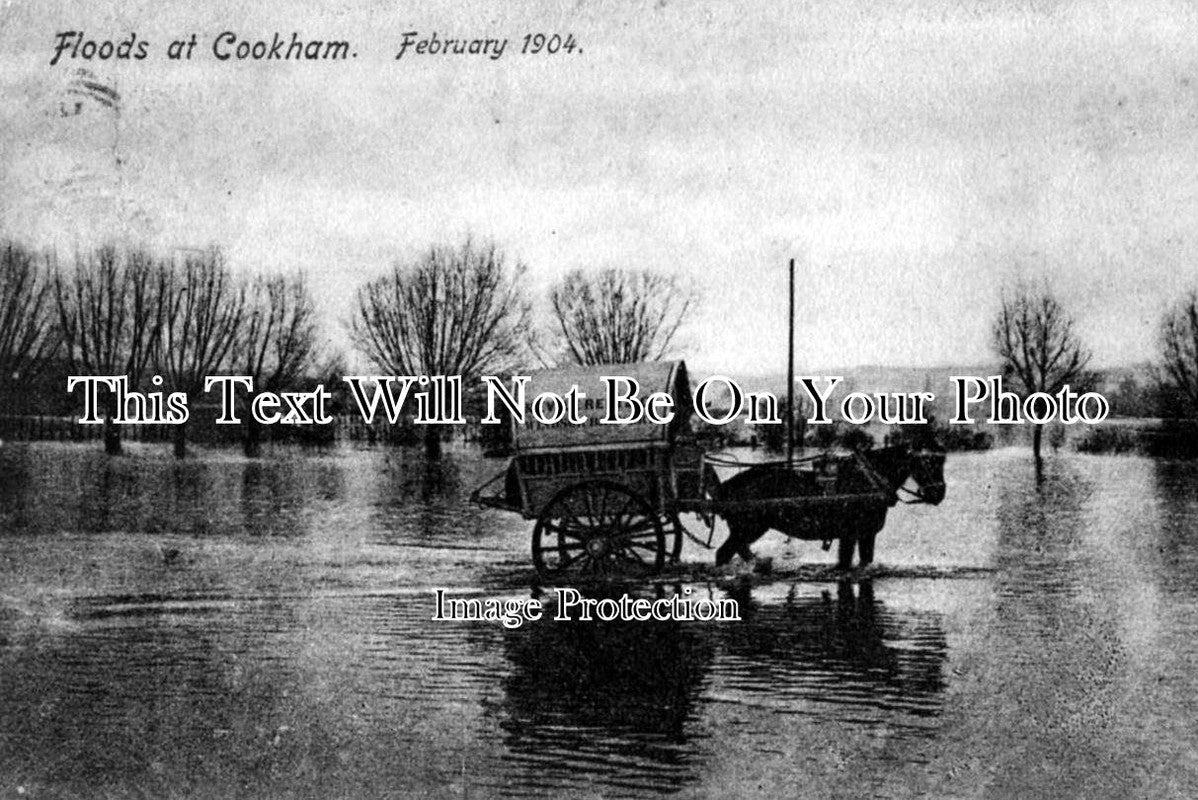 BK 243 - Cookham Floods, Berkshire c1904