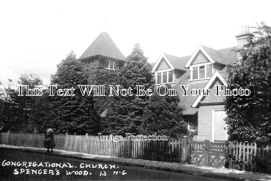 BK 2489 - Congregational Church, Spencers Wood, Berkshire
