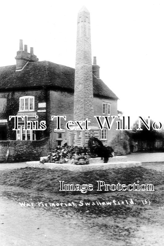 BK 2497 - Swallowfield War Memorial, Berkshire c1924