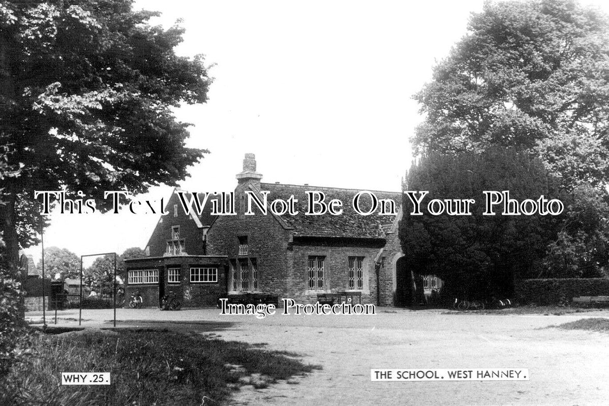 BK 2501 - The School, West Hanney, Berkshire c1955