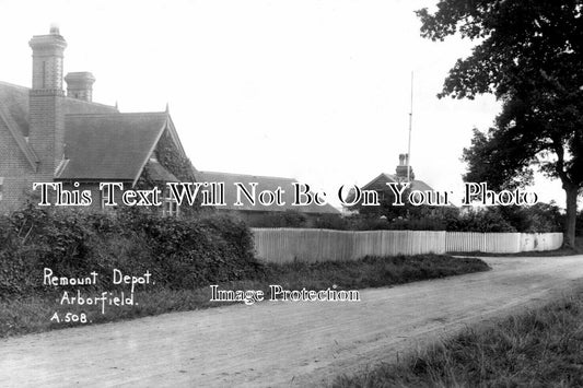 BK 2509 - Remount Depot. Arborfield, Berkshire c1913
