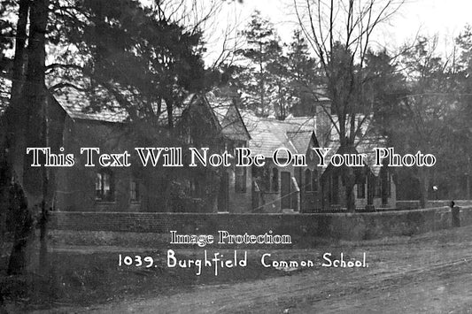 BK 2544 - Burghfield Common School, Berkshire