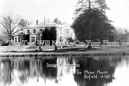 BK 2573 - The Manor House, Binfield, Berkshire c1925