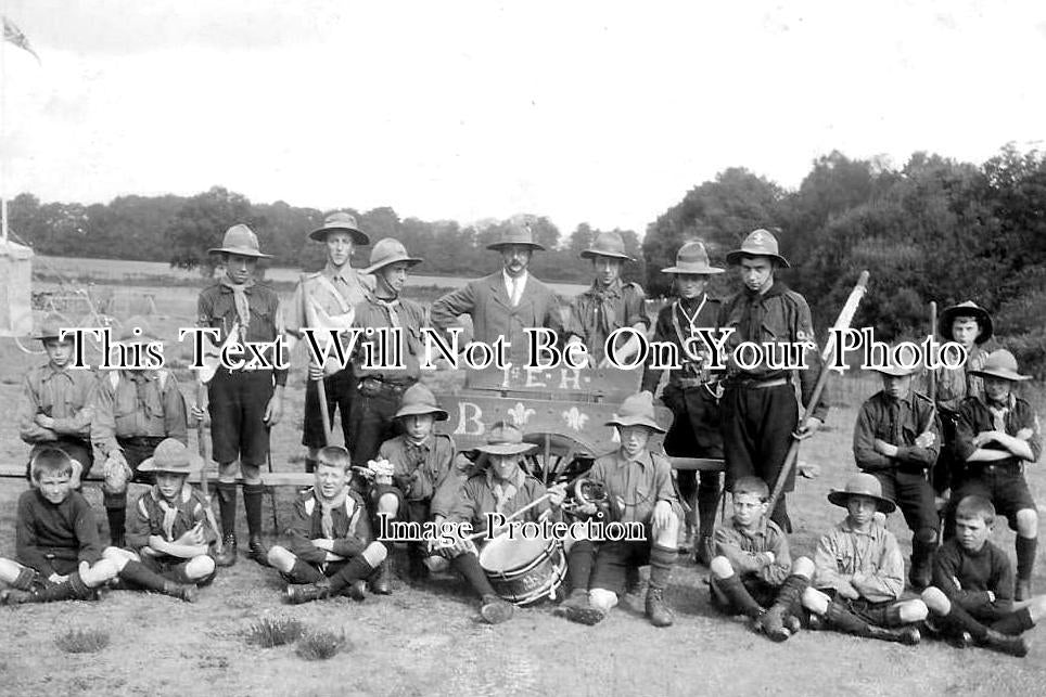 BK 2591 - Easthampstead Boy Scout Troop, Bracknell, Berkshire c1911