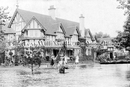 BK 2601 - Bray Lodge Floods, Berkshire 1904