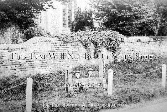 BK 2621 - In The Stocks At White Waltham, Berkshire